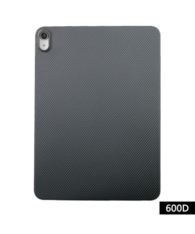 Coque pour iPad Air (2022/2020) en Fibre d'Aramide 600D - Finition Carbone