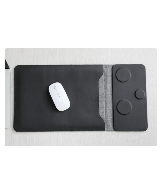 FoldCharge F8 | Pochette Organiseur avec Recharge Sans Fil 5-en-1