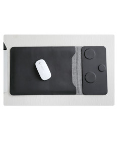 FoldCharge F8 | Pochette Organiseur avec Recharge Sans Fil 5-en-1