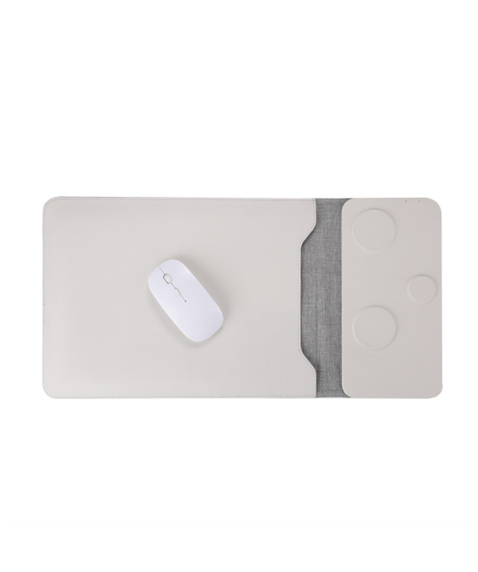 FoldCharge F8 | Pochette Organiseur avec Recharge Sans Fil 5-en-1