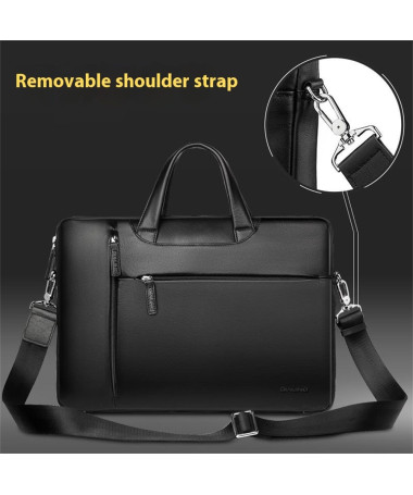 Sacoche Ordinateur 13 pouces en Cuir | AMBASSADEUR