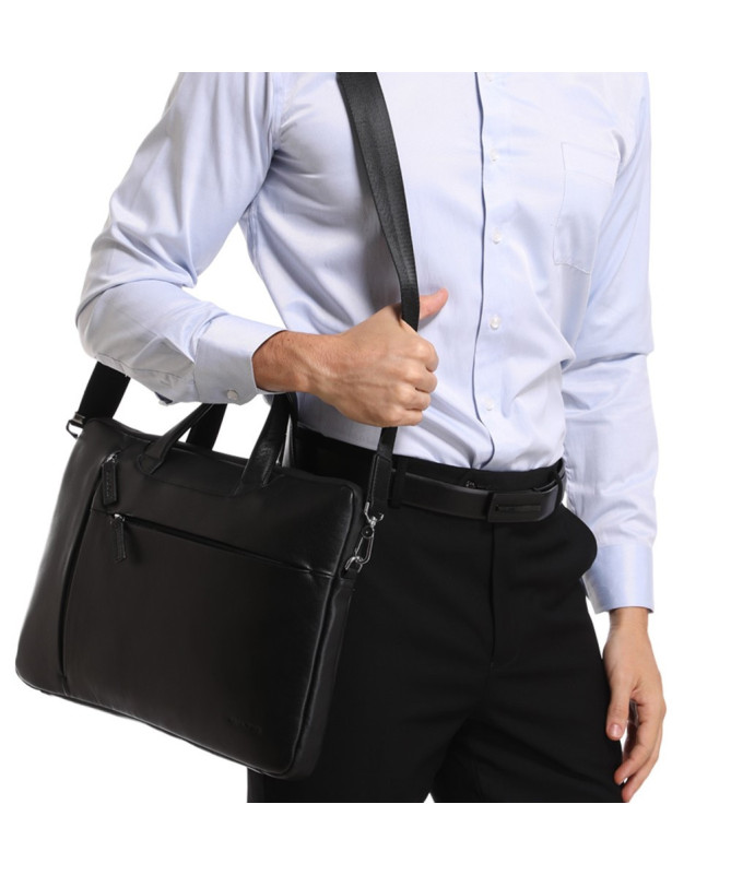 Sacoche Ordinateur 13 pouces en Cuir | AMBASSADEUR