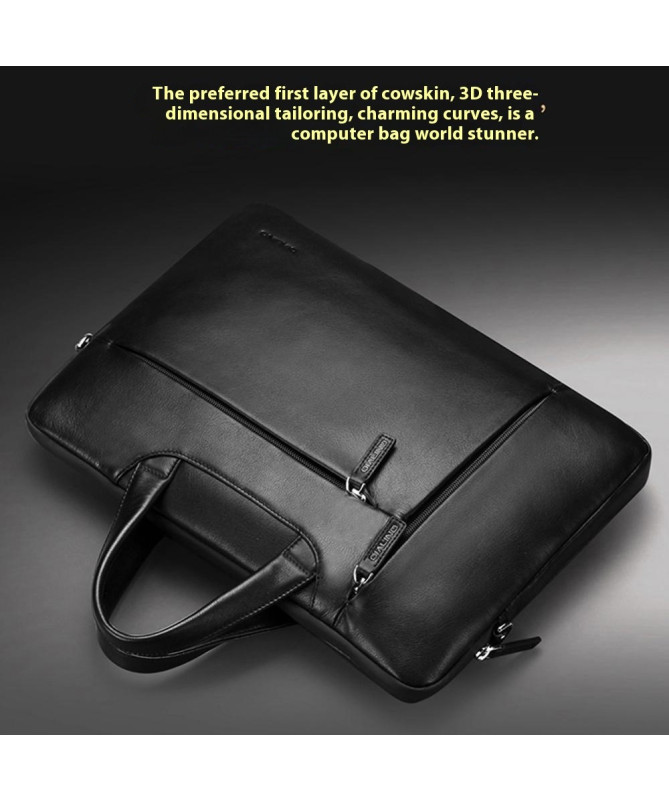 Sacoche Ordinateur 13 pouces en Cuir | AMBASSADEUR