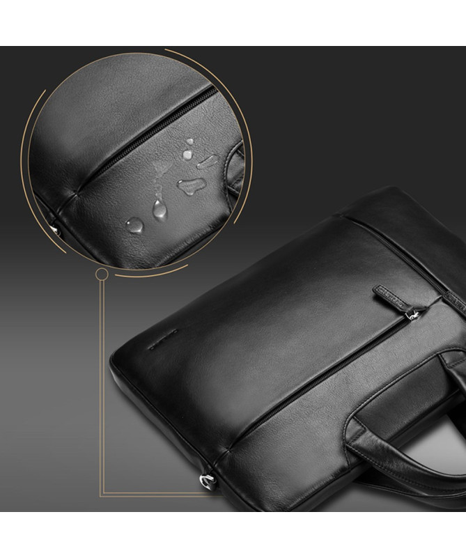 Sacoche Ordinateur 13 pouces en Cuir | AMBASSADEUR