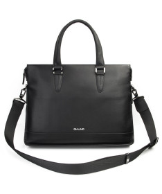 Sacoche Ordinateur 15 pouces en Cuir Véritable Professionnelle