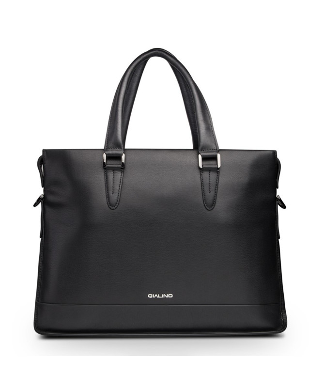 Sacoche Ordinateur 15 pouces en Cuir Véritable Professionnelle