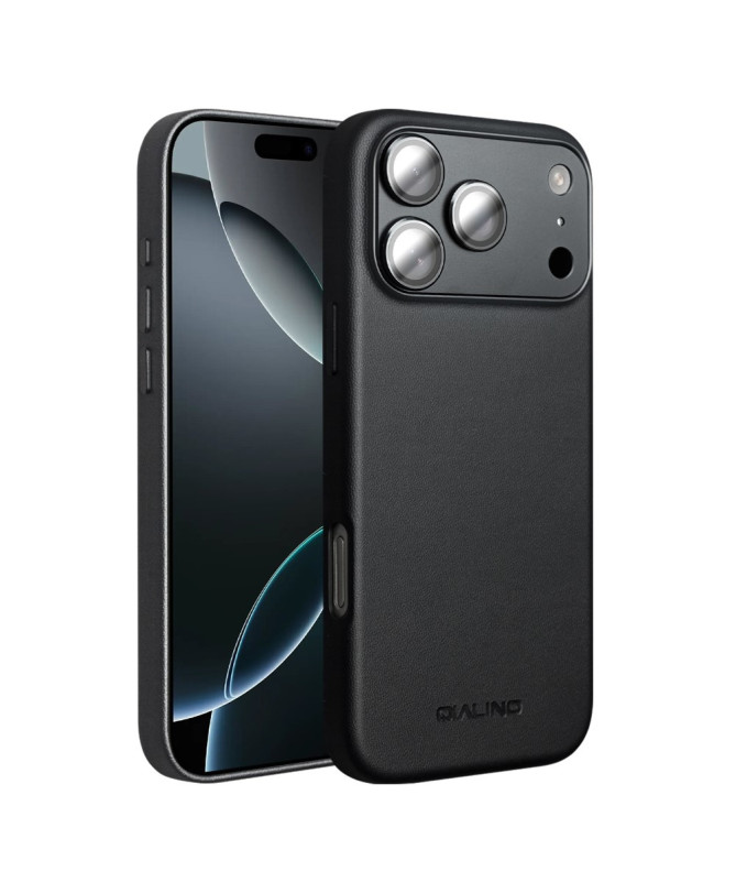 Coque iPhone 17 Pro Max Cuir Véritable MagSafe