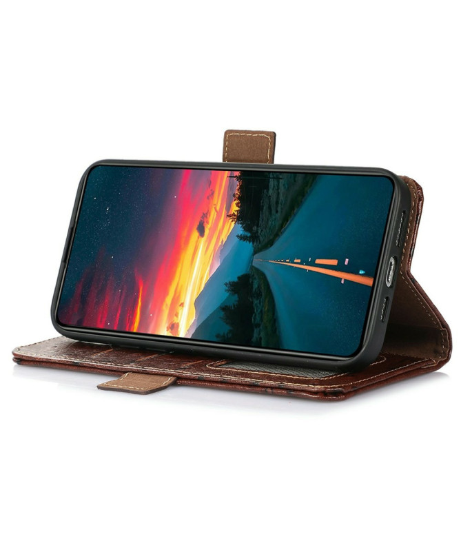 Housse iPhone 17 Pro Max Cuir Véritable | AUTRUCHE