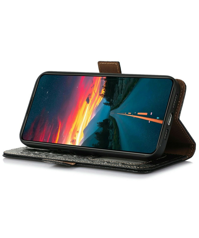 Housse iPhone 17 Pro Max Cuir Véritable | AUTRUCHE