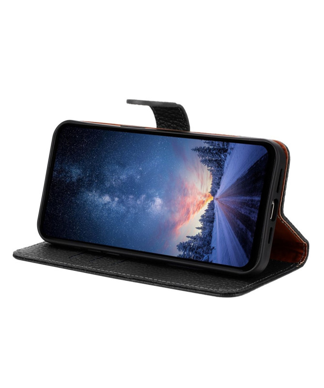 Étui Google Pixel 10 Pro / Pixel 10 en Cuir Véritable Grainé