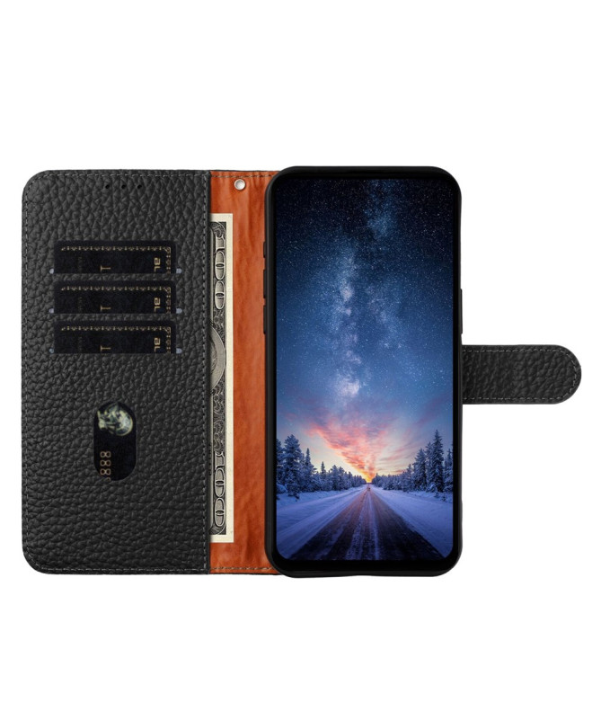 Étui Google Pixel 10 Pro / Pixel 10 en Cuir Véritable Grainé