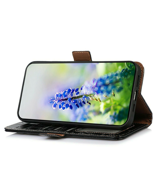 Étui iPhone 17 Pro Max à Texture Crocodile | CROCO