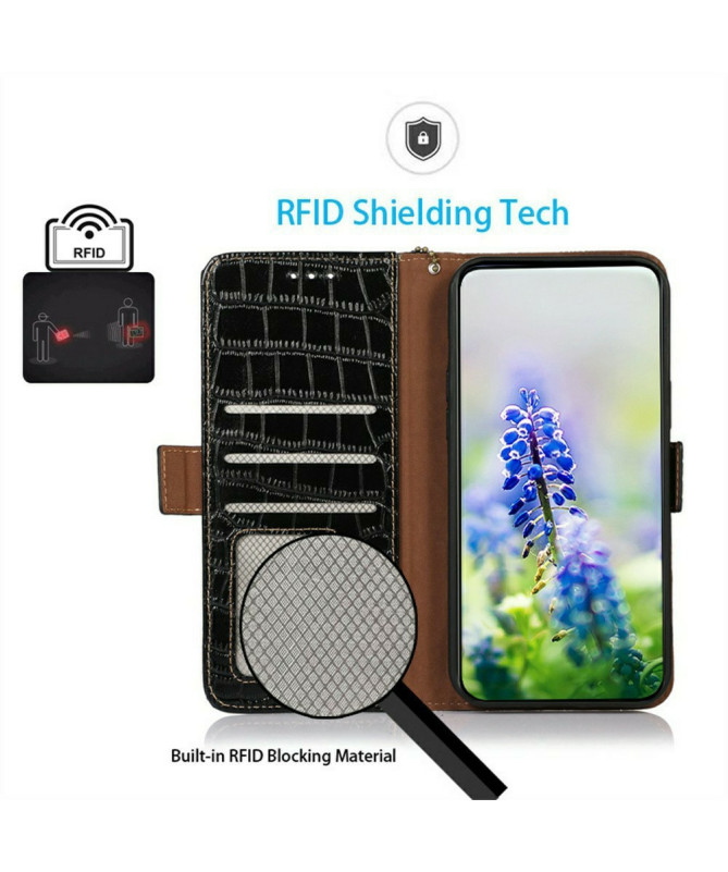 Étui iPhone 17 Pro Max à Texture Crocodile | CROCO