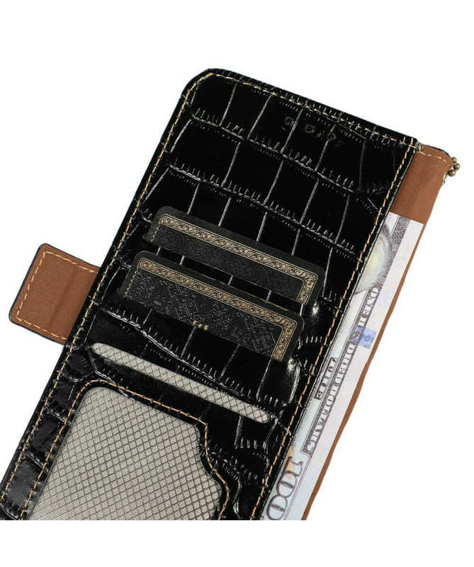 Étui iPhone 17 Pro Max à Texture Crocodile | CROCO