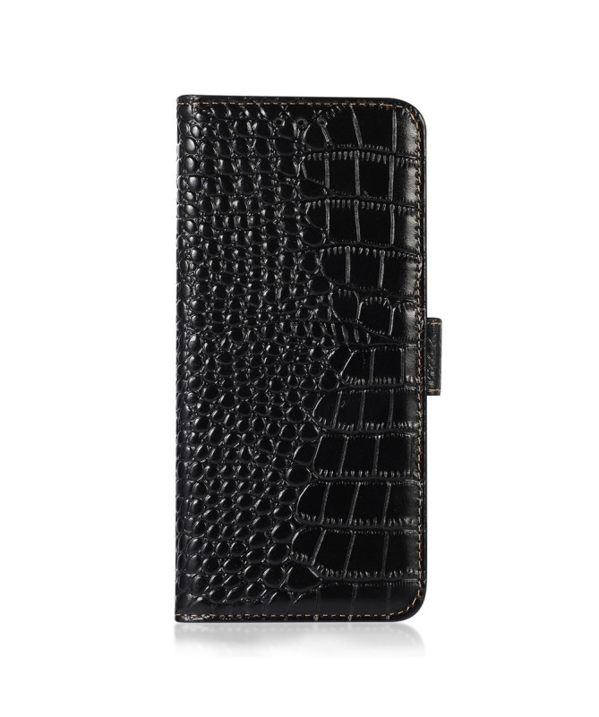 Étui iPhone 17 Pro Max à Texture Crocodile | CROCO