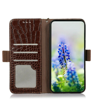 Étui iPhone 17 Pro Max à Texture Crocodile | CROCO