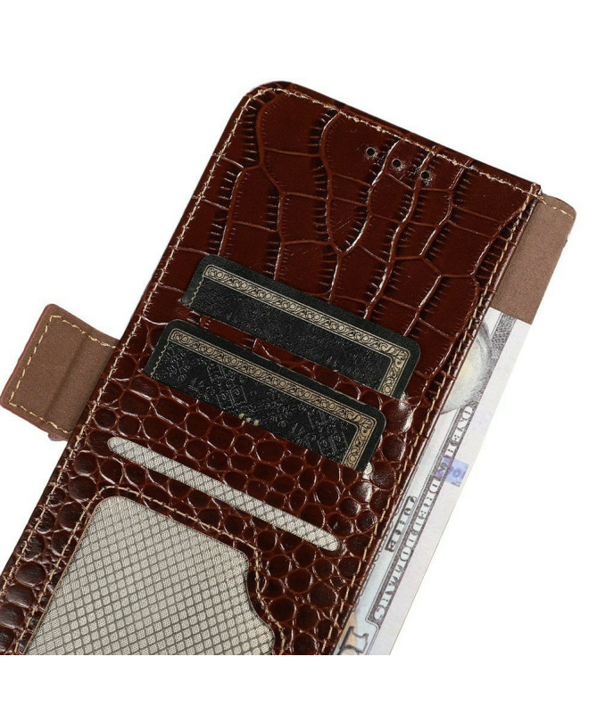 Étui iPhone 17 Pro Max à Texture Crocodile | CROCO