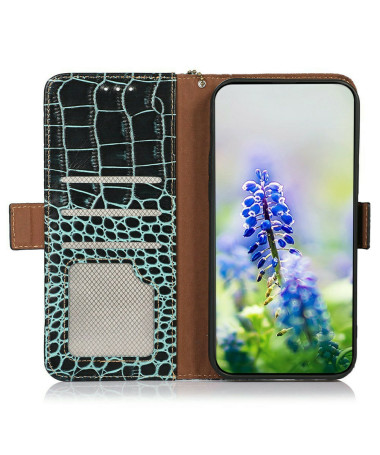 Étui iPhone 17 Pro Max à Texture Crocodile | CROCO