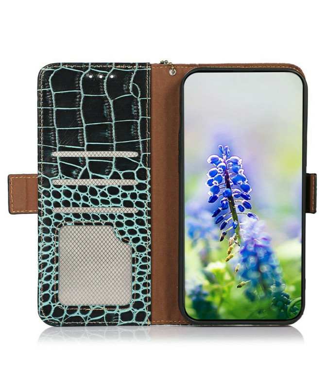 Étui iPhone 17 Pro Max à Texture Crocodile | CROCO