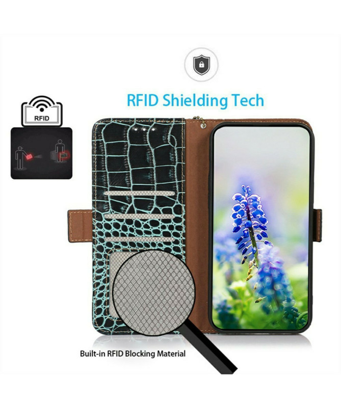 Étui iPhone 17 Pro Max à Texture Crocodile | CROCO