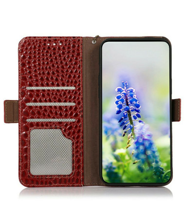 Étui iPhone 17 Pro Max à Texture Crocodile | CROCO