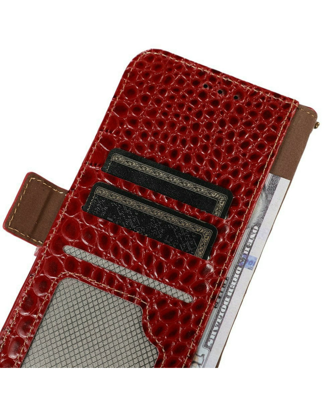 Étui iPhone 17 Pro Max à Texture Crocodile | CROCO