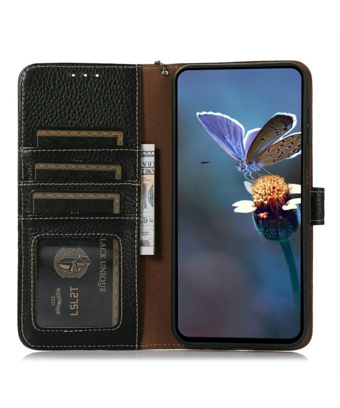 Housse iPhone 17 Pro Max en Cuir avec Pendentif