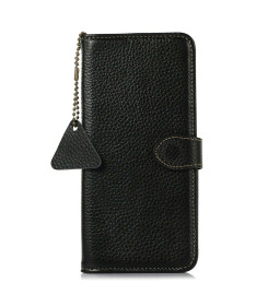 Housse iPhone 17 Pro Max en Cuir avec Pendentif