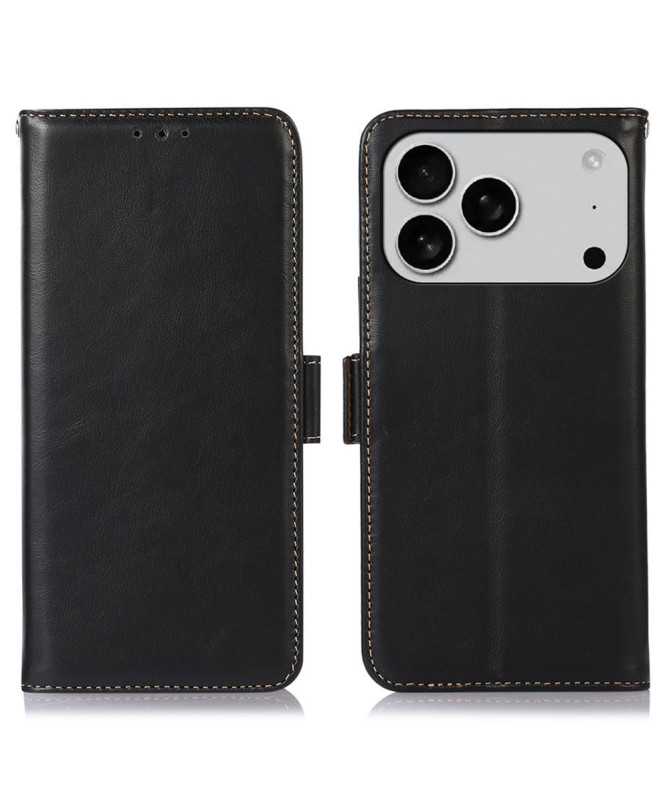 Étui iPhone 17 Pro Max en Cuir Véritable | PATINA