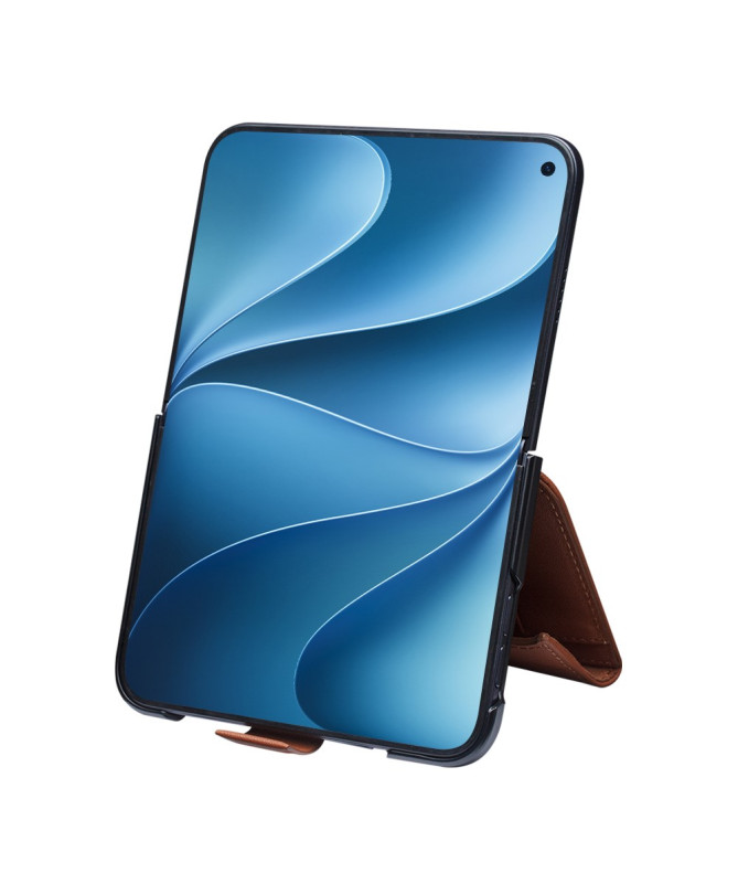 Housse iPhone Duo Cuir Véritable Portefeuille Magnétique