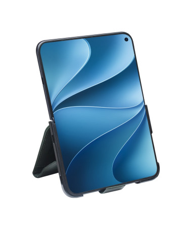 Housse iPhone Duo Cuir Véritable Portefeuille Magnétique