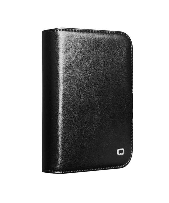 Housse iPhone Duo Cuir 2 Cartes avec Support